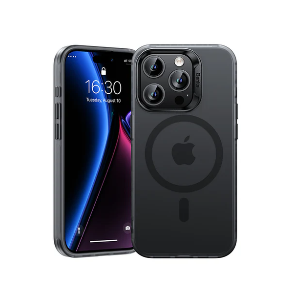 Чехол для iPhone 15 Pro Max Benks Lucid Armor Case with MagSafe (Black)