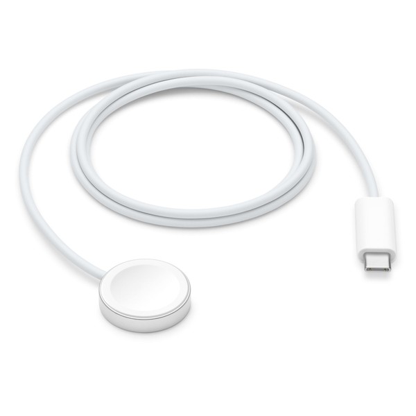 Кабель Apple Watch Magnetic Fast Charger to USB-C Cable White (004030)