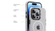Чехол для iPhone 15 Pro Max Benks Lucid Armor Case with MagSafe (White)