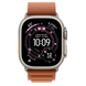 Apple Watch Ultra 3 GPS + Cellular 49mm Natural Tit. Case w. Terra Cotta A. Loop - Medium (MFTC4)