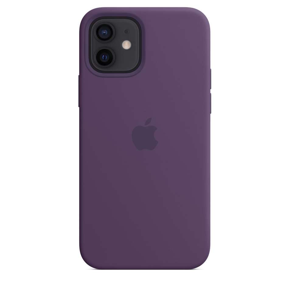 Чохол для iPhone 12 Pro OEM+ Silicone Case with Magsafe ( Amethyst )