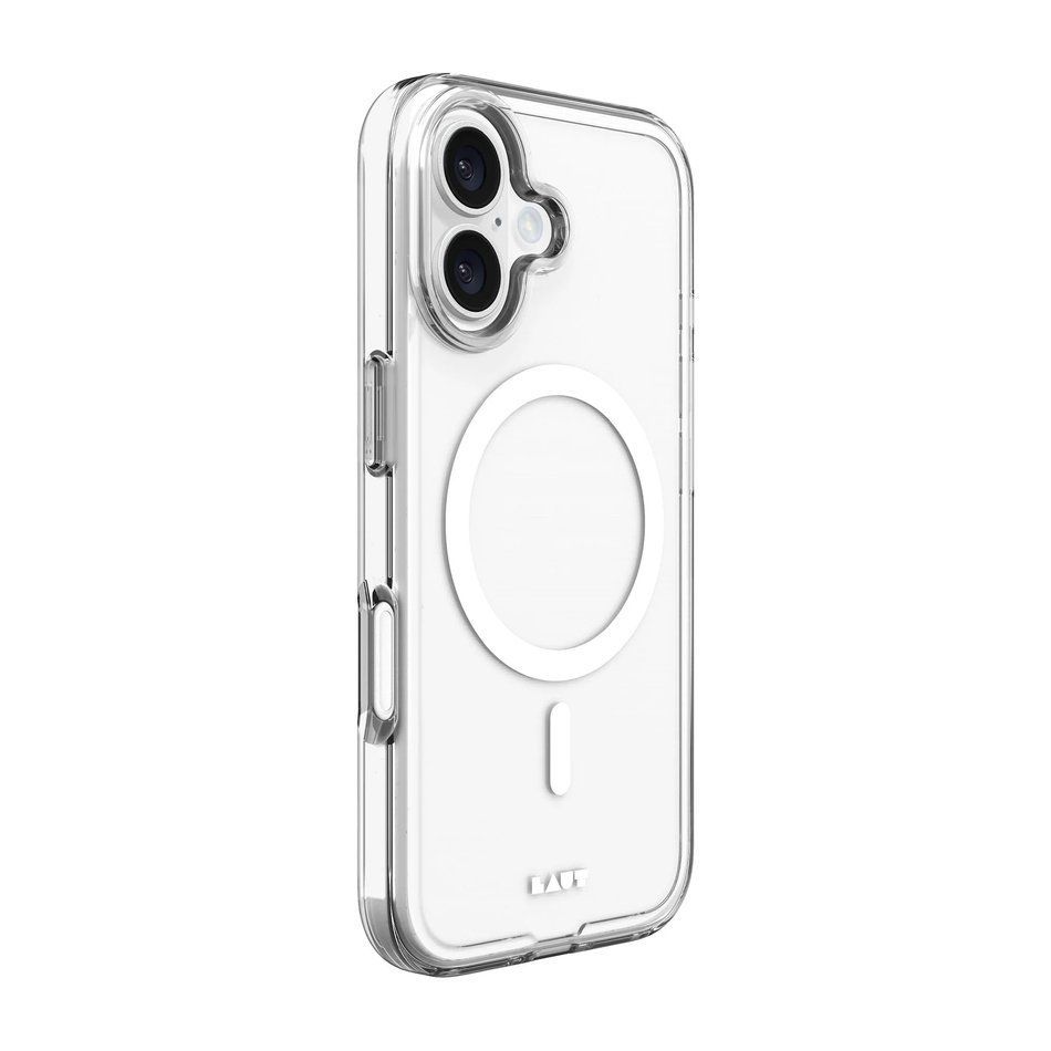 Чехол для iPhone 16 Plus LAUT CRYSTAL-M case with MagSafe (Crystal) (L_IP24C_CRM_UC)