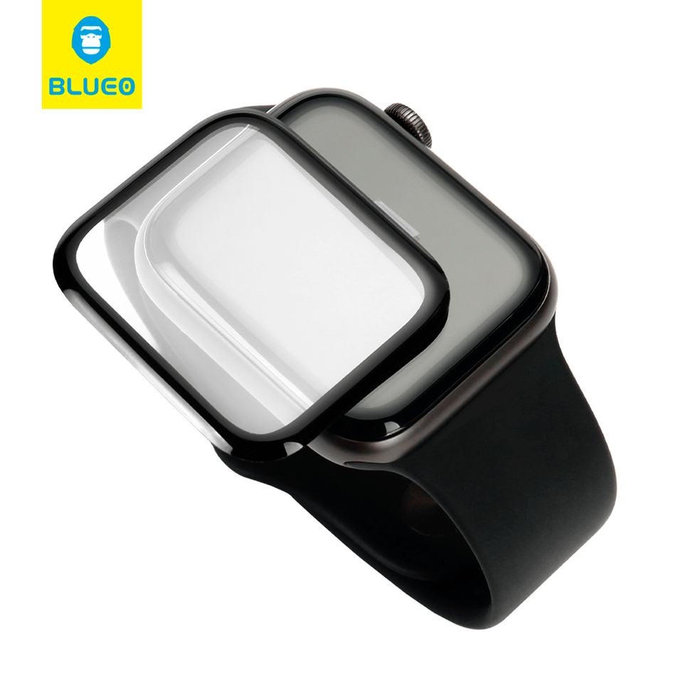 Защитное стекло для Apple Watch 42mm Blueo 3D Full AB Glue Screen Protector ( Black ) PB142M