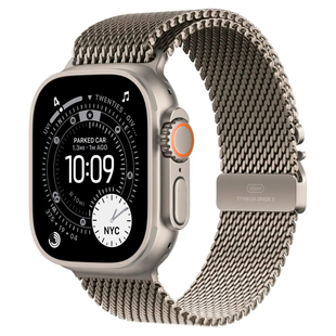 Б/У Apple Watch Ultra 3 GPS + Cellular 49mm Natural Tit. Case w. Natural Tit. Milanese Loop