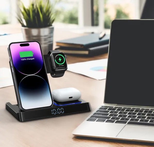 БЗП Wiwu Power Air 15W 5 in 1 Wireless Charger