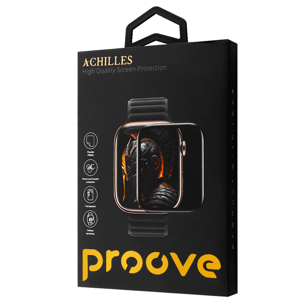 Защитное стекло для Watch 45 mm Proove Achilles (Black) PGPWS945MM01