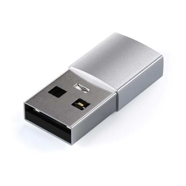 Адаптер Satechi Type-A to Type-C Adapter Silver (ST-TAUCS)