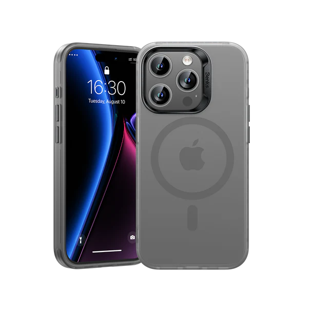 Чохол для iPhone 15 Pro Max Benks Lucid Armor Case with MagSafe (Gray)