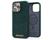 Чохол для iPhone 14 Pro Njord Salmon Leather MagSafe Case Green (NA43SL02)