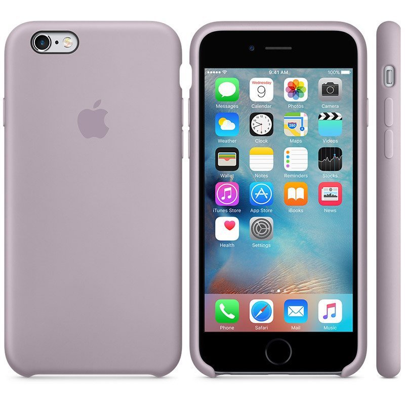 Чехол для iPhone 6+ / 6s+ Silicone Case OEM ( Lavender )