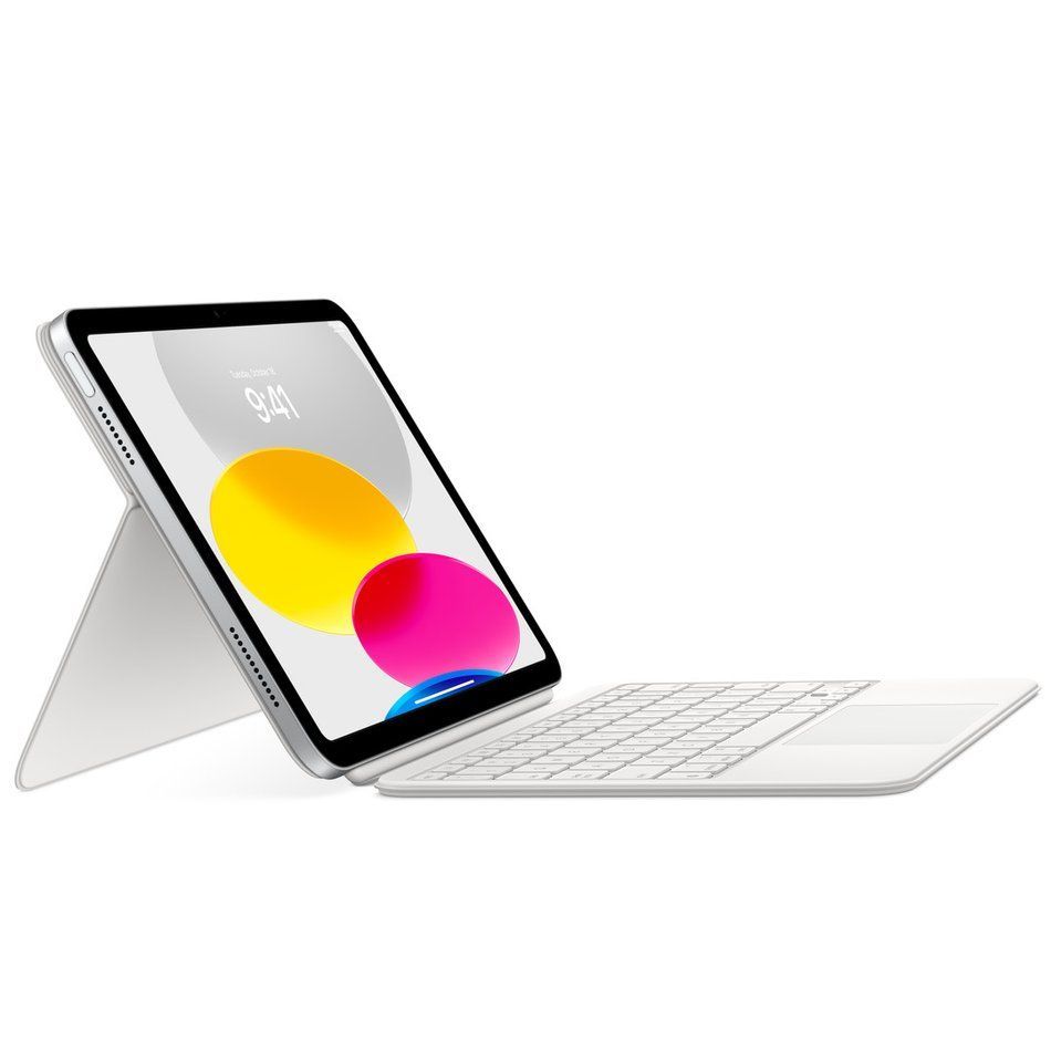 Чохол-клавіатура Apple Magic Keyboard Folio для iPad 10 (2024)/iPad 11" (2025) White (MQDP3)