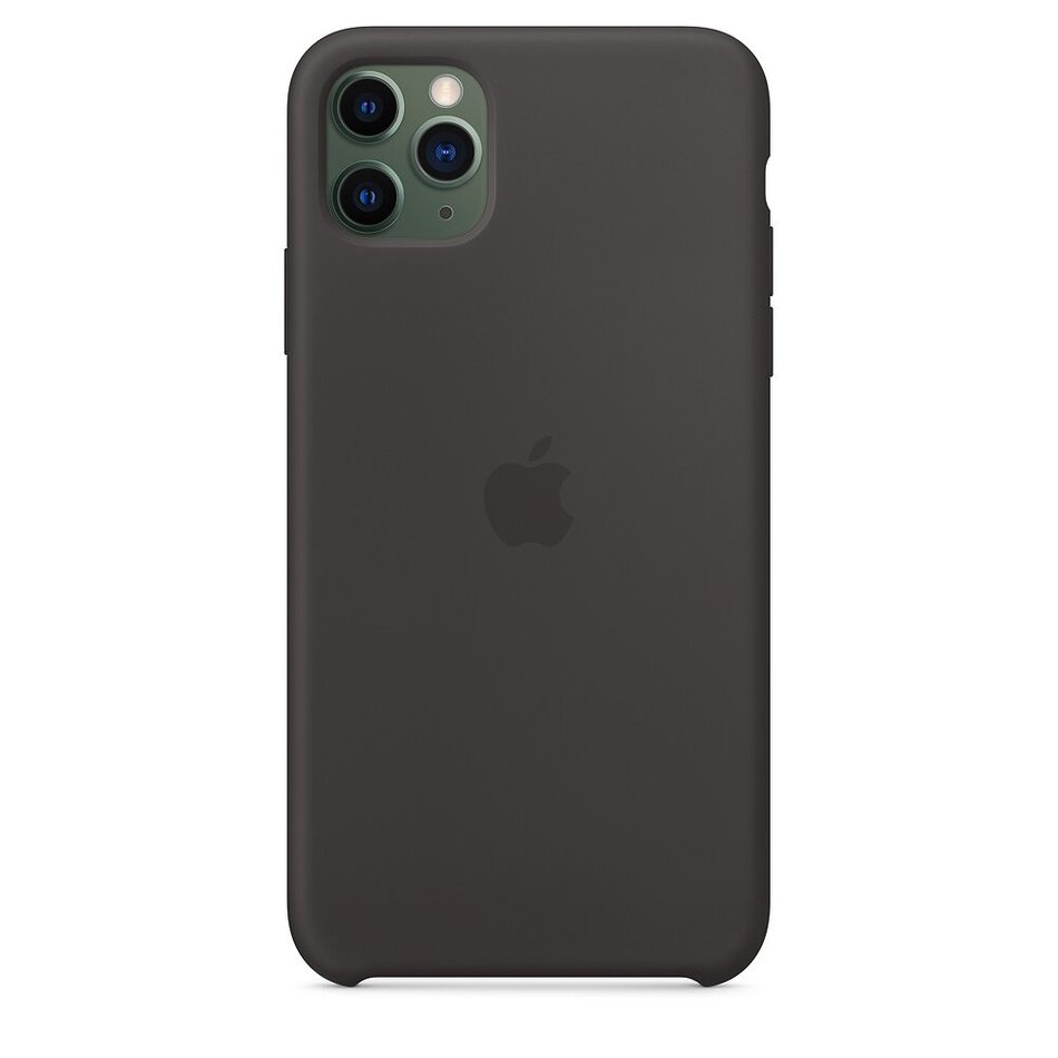 Чехол для iPhone 11 Pro Max OEM Silicone Case ( Black )