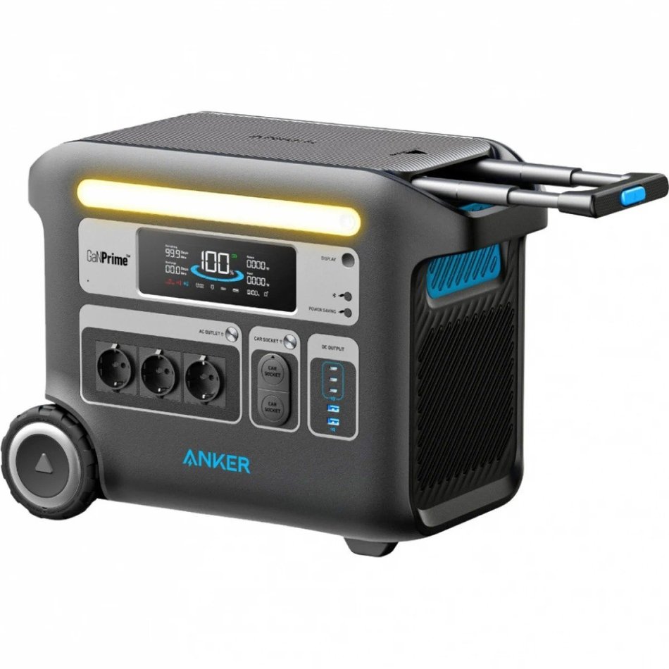 Зарядная станция Anker 767 PowerHouse - 2048Wh 2400W (A1780311)