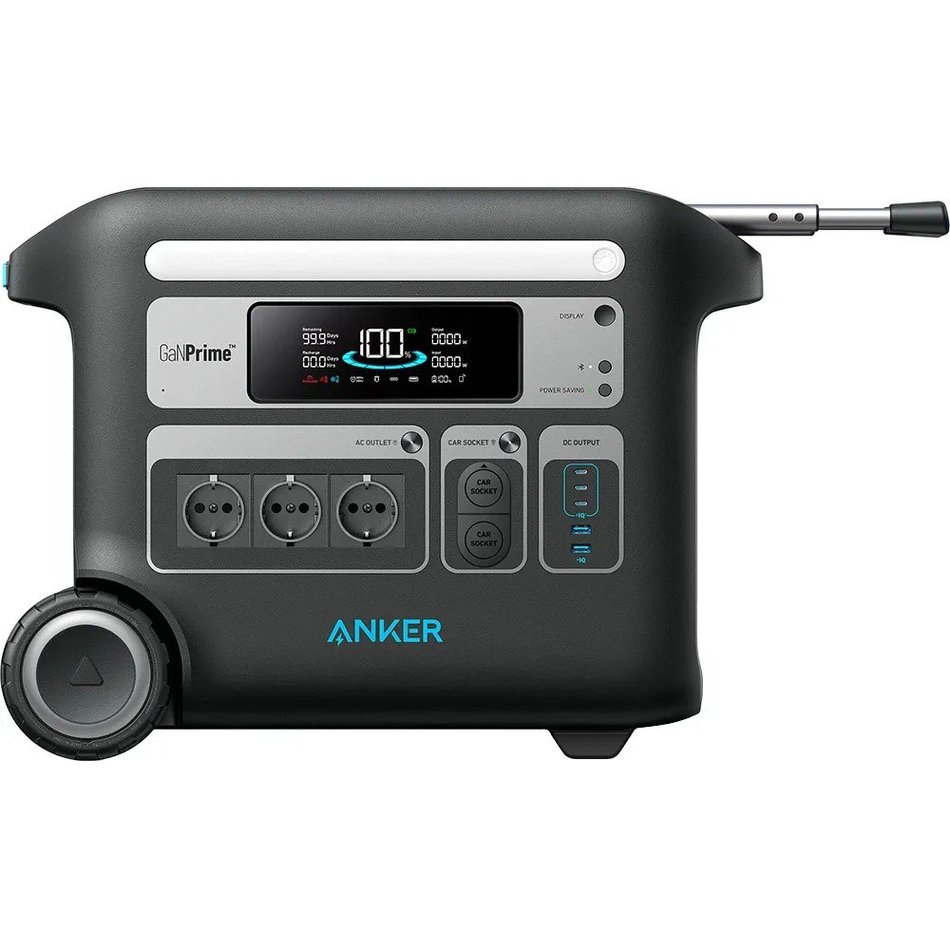 Зарядная станция Anker 767 PowerHouse - 2048Wh 2400W (A1780311)