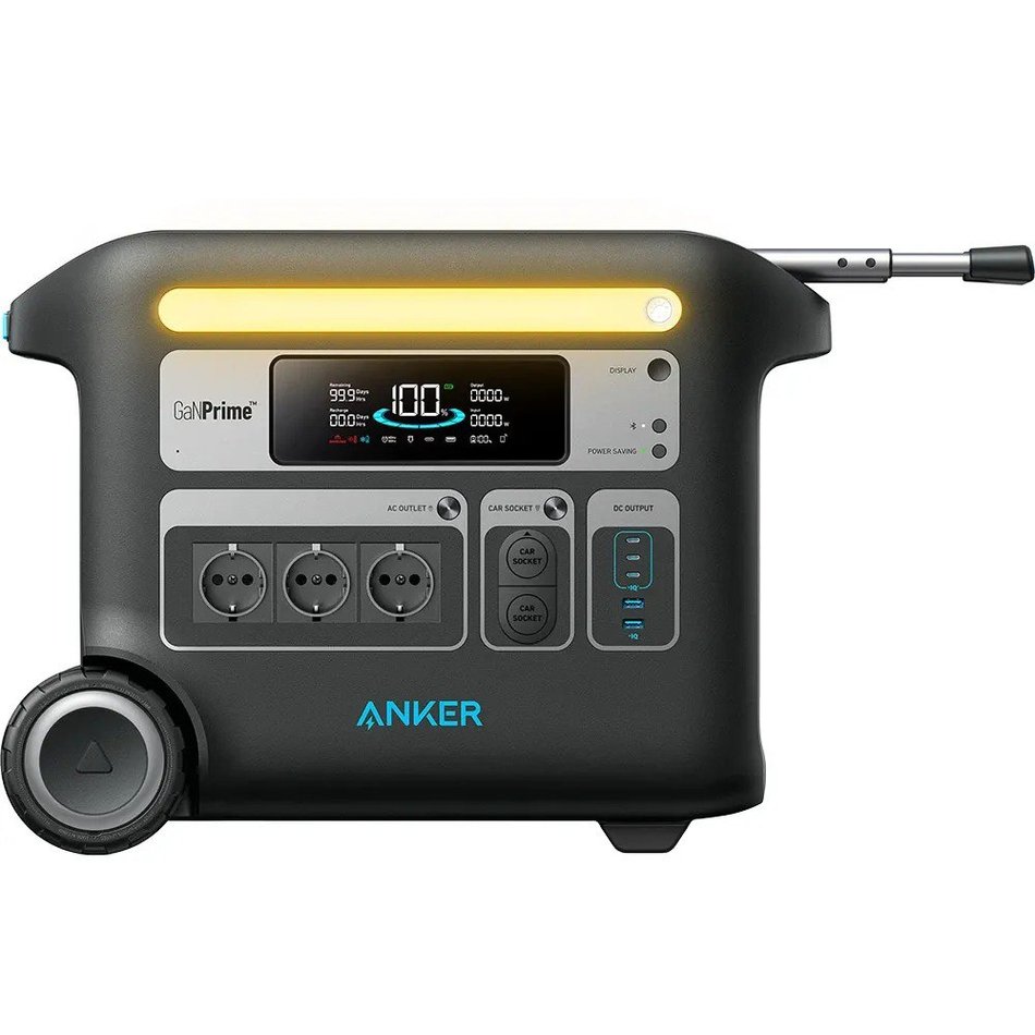 Зарядная станция Anker 767 PowerHouse - 2048Wh 2400W (A1780311)