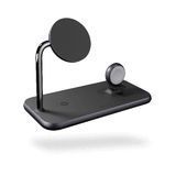 БЗП Zens Magnetic + Watch Aluminium Wireless Charger Black with 30W USB-C PD Wall Charger (ZEDC18B/00)