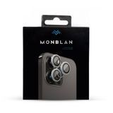 Захисне скло для камери iPhone 14 Pro/14 Pro Max Monblan Metal Ring Series (Transparent)
