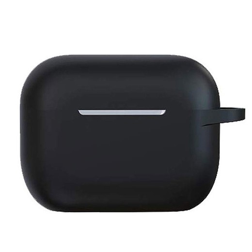 Чехол для AirPods 3 Devia Naked Silicone with Loophole Series (Black)