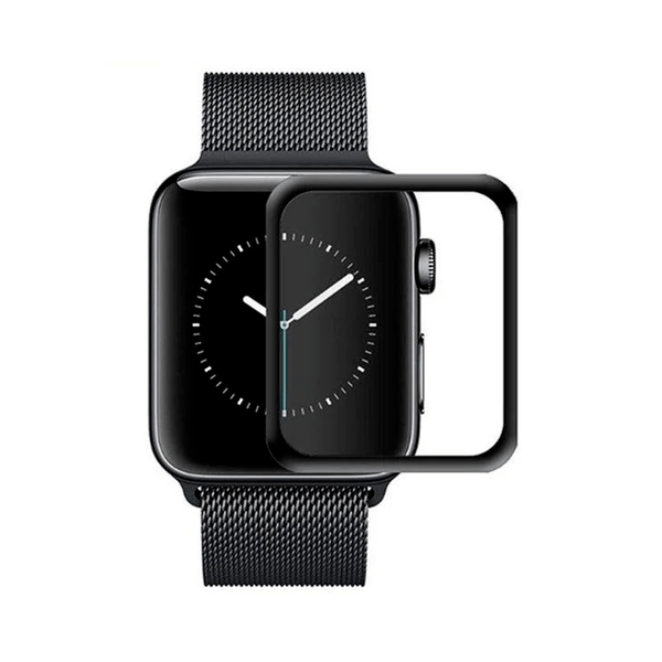 Защитное стекло для Apple Watch 42mm Mocolo Full Glue ( Black )
