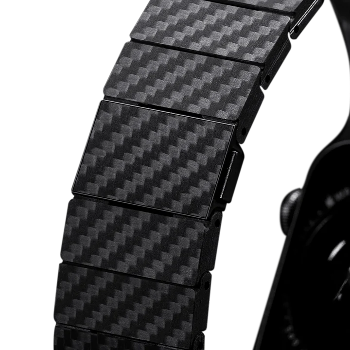 Ремешок для Watch 49/45/44mm Pitaka Modern Carbon Fiber Watch Band Black/Grey (AWB1003)