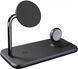 БЗУ Zens Magnetic + Watch Aluminium Wireless Charger Black with 30W USB-C PD Wall Charger (ZEDC18B/00)