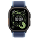 Apple Watch Ultra 3 GPS + Cellular 49mm Black Tit. Case w. Blue/Bright Blue Trail Loop - M/L (MG9R4)