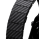 Ремінець для Watch 49/45/44mm Pitaka Modern Carbon Fiber Watch Band Black/Grey (AWB1003)