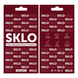 Захисне скло для iPhone XS/11 Pro SKLO 3D (full glue) (Чорний)