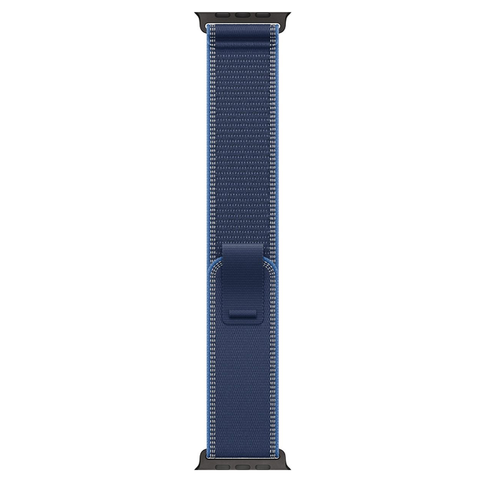 Apple Watch Ultra 3 GPS + Cellular 49mm Black Tit. Case w. Blue/Bright Blue Trail Loop - M/L (MG9R4)