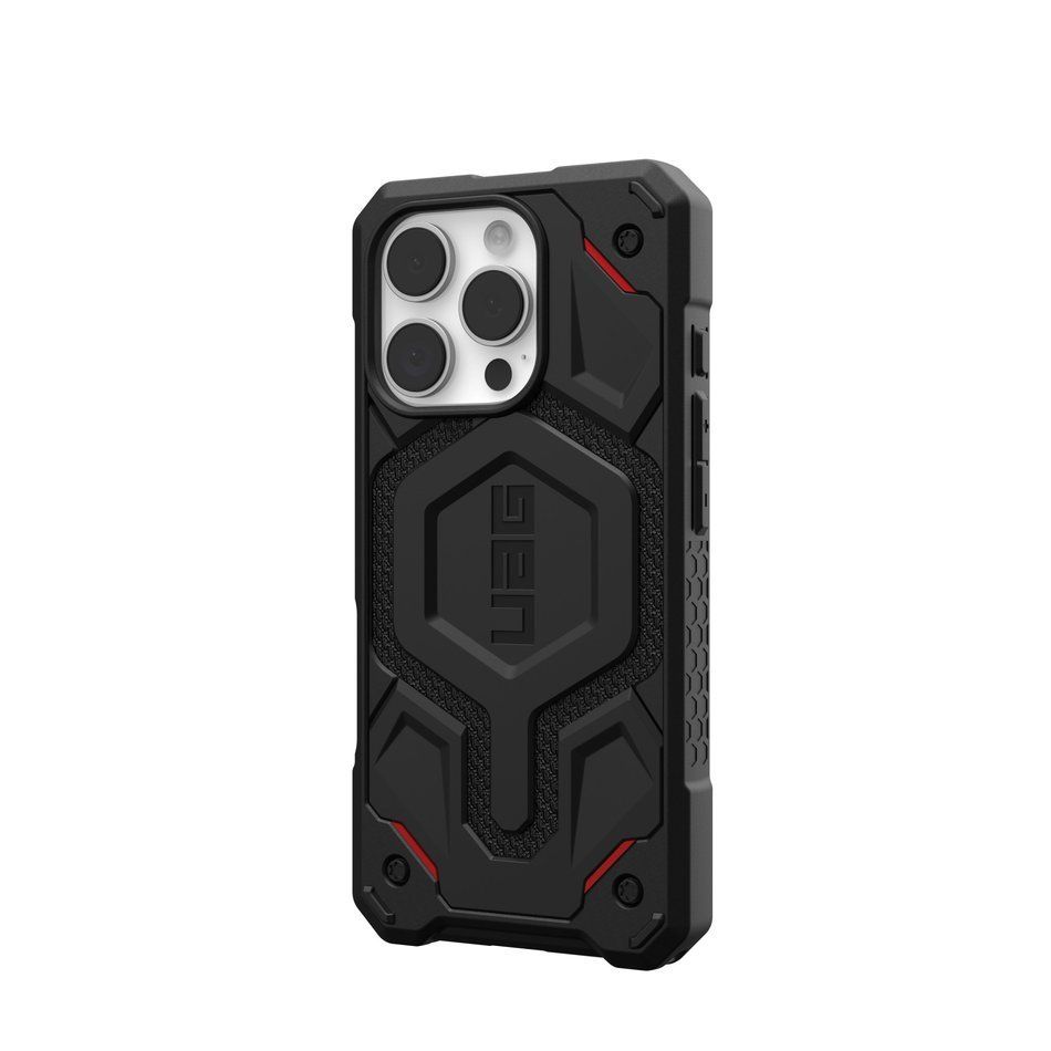 Чехол для iPhone 16 Pro UAG Monarch Pro MagSafe, Kevlar Black (114456113940)