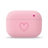 Чехол для AirPods Pro PUMP Silicone Case Heart (Pink) PMSL-AIRPRO2H (001715)