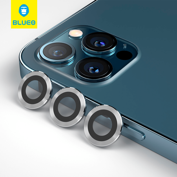 Захисне скло для iPhone Blueo Armor Phone Camera Lens Protector Silver (009147)