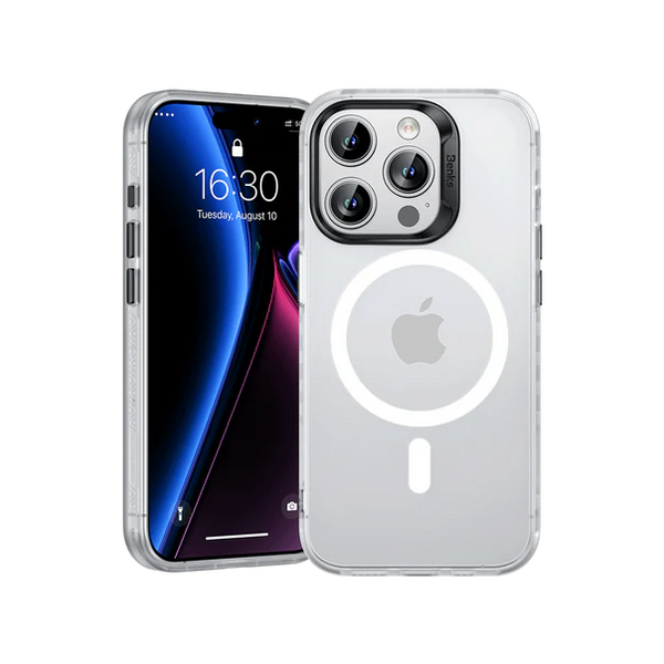 Чехол для iPhone 15 Pro Max Benks Lucid Armor Case with MagSafe (White)