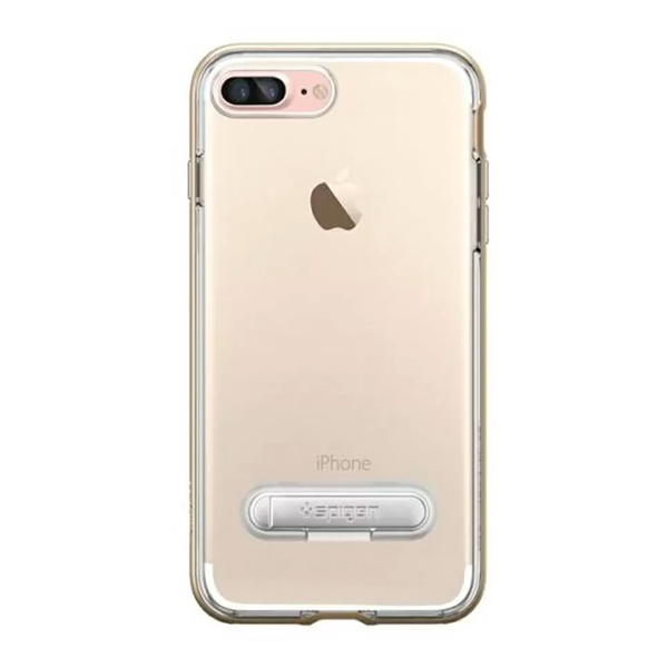 Чохол iPhone 7+/8+ Spigen Crystal Hybrid ( Champange Gold ) 043CS20509