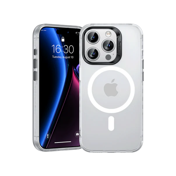 Чохол для iPhone 15 Pro Max Benks Lucid Armor Case with MagSafe (White)
