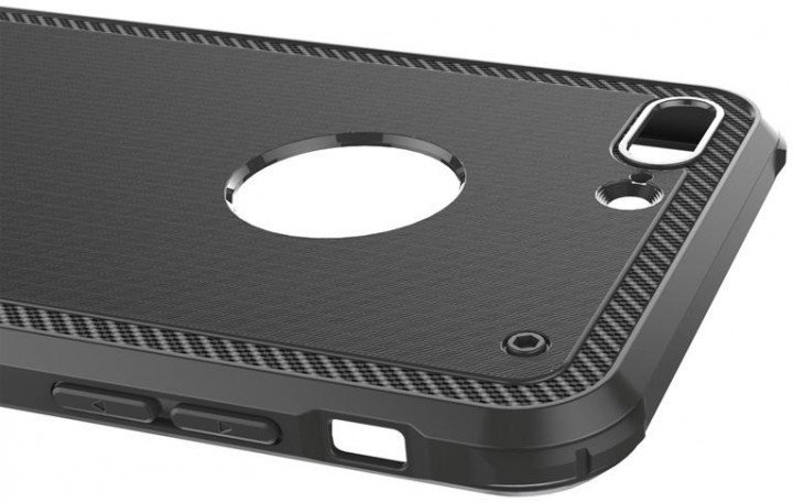 Чехол iPhone 7+/8+ Baseus Shield Series ( Black )