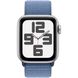 Apple Watch SE 2 40mm Silver Aluminium Case with Winter Blue Sport Loop (MRE33)
