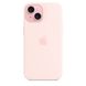 Чохол для iPhone 15 Apple Silicone Case with MagSafe - Light Pink (MT0U3)