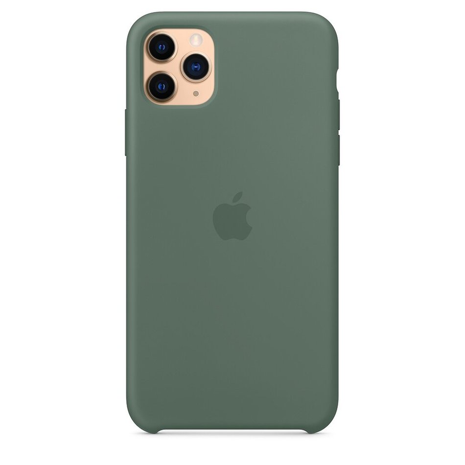 Чехол для iPhone 11 Pro Max OEM Silicone Case ( Pine Green )