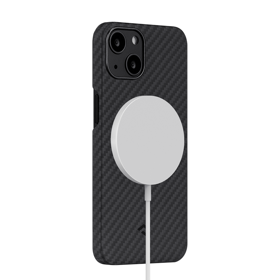 Чохол для iPhone 13 Pitaka MagEZ Case 2 Twill Black/Grey (KI1301M)