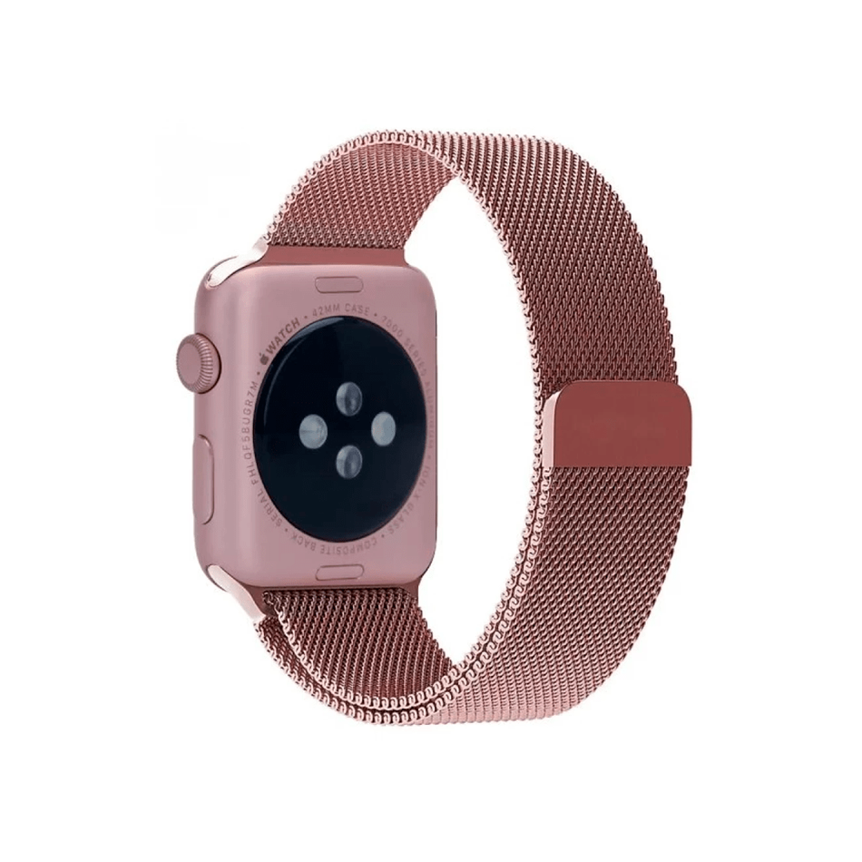Ремешок для Apple Watch 38/40 mm OEM Milanese Loop ( Rose Gold )