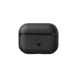 Чехол для AirPods Pro 2 Pitaka MagEZ Case Twill Black/Grey (APM7001)