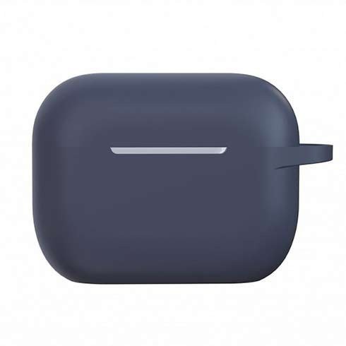 Чехол для AirPods 3 Devia Naked Silicone with Loophole Series (Blue)