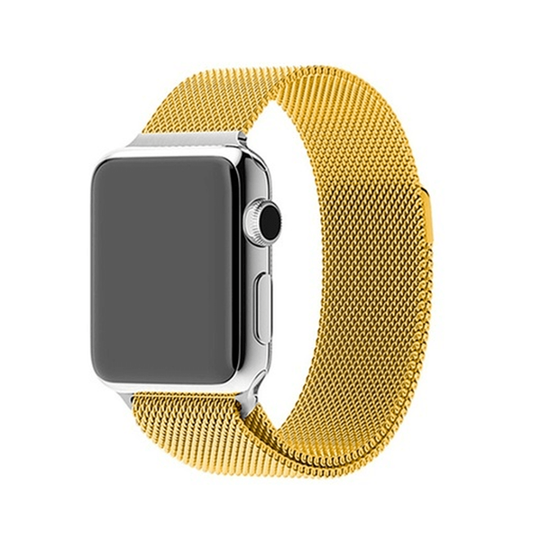 Ремешок Apple Watch 42 mm Milanese Loop (Gold)