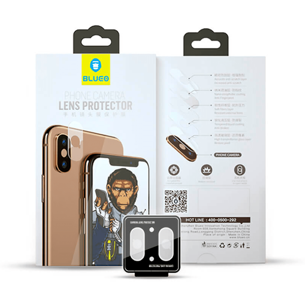 Защитное стекло для iPhone X / Xs Max Blueo Camera Lens Protector ( Clear )