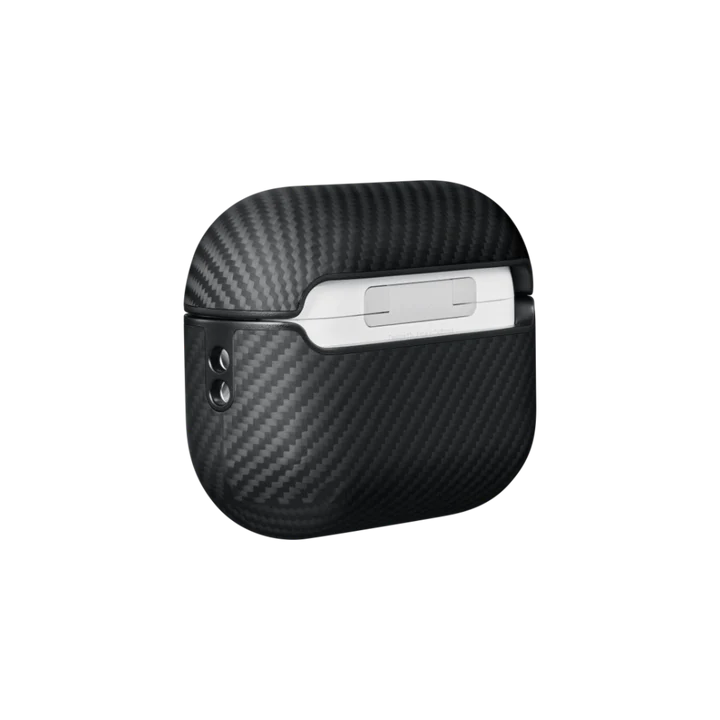 Чохол для AirPods Pro 2 Pitaka MagEZ Case Twill Black/Grey (APM7001)