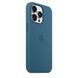Чохол для iPhone 13 Pro Apple Silicone Case with Magsafe (Blue Jay) MM2G3
