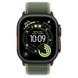 Apple Watch Ultra 3 GPS + Cellular 49mm Black Tit. Case w. Green/Neon Trail Loop - S/M (MG9N4)