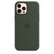 Чехол для iPhone 12 Pro Max Apple Silicone Case with Magsafe ( Cyprus Green ) (MHLC3) UA