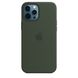 Чохол для iPhone 12 Pro Max Apple Silicone Case with Magsafe ( Cyprus Green ) (MHLC3) UA